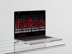 photo de mon projet web portfolio